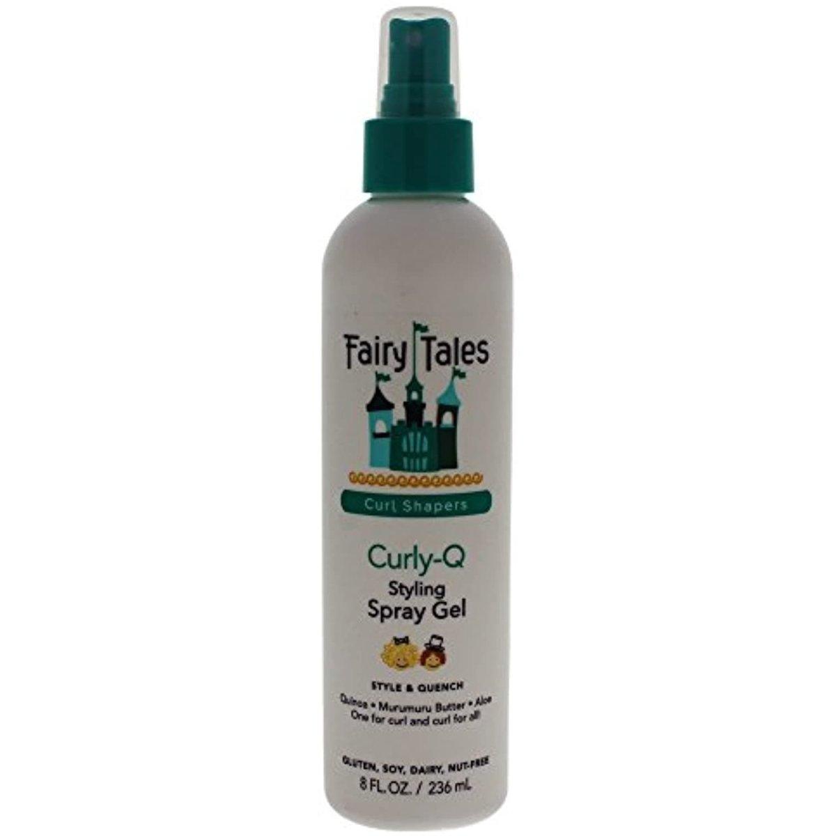 Fairy Tales Curly-Q Styling Spray Gel, 8 oz