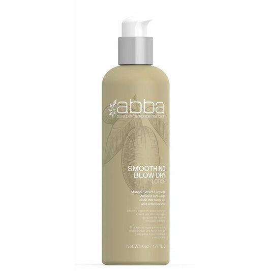 Abba Pure Style Smoothing Blow Dry Lotion 6 oz