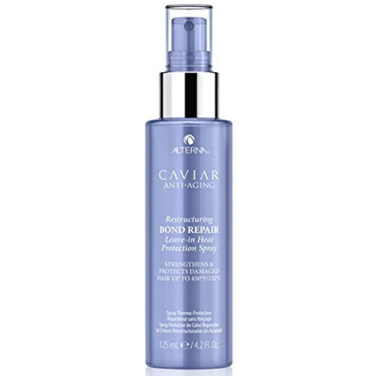 Alterna Caviar Anti-Aging Restructuring Bond Repair Leave-In Heat Protection Spray, 4.2 oz