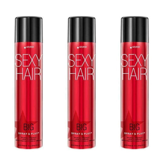 Sexy Hair Big Sexy Hair Spray & Play Volumizing Hair Spray 10oz pack of 3