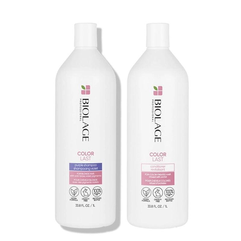 Matrix Shampoo and Conditioner Liter Duo