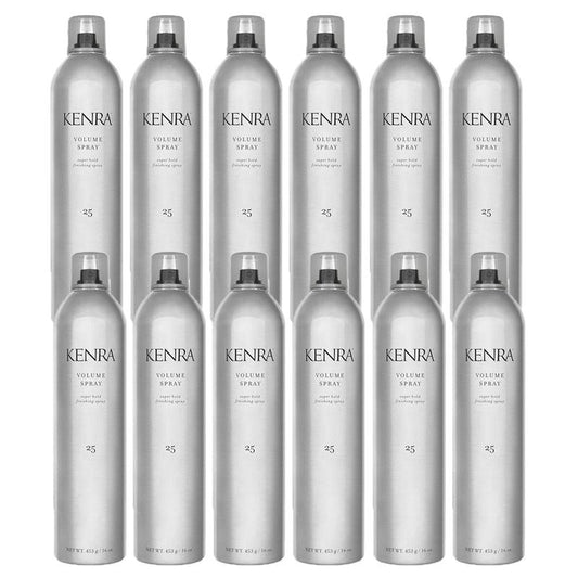Kenra Volume Hairspray #25, 55% Voc, 16 oz (Pack of 12)
