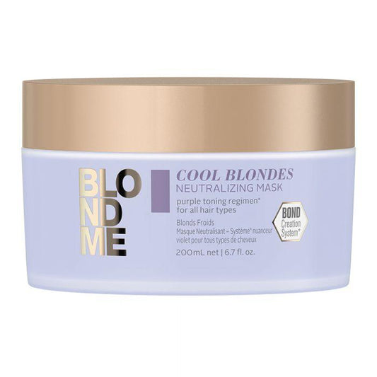 Schwarzkopf BLONDME Cool Blondes Neutralizing Mask 6.7 oz
