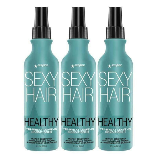 Sexy Hair Healthy Sexy Hair Tri-Wheat Leave In Conditioner - 8.5oz (Pack of 3)