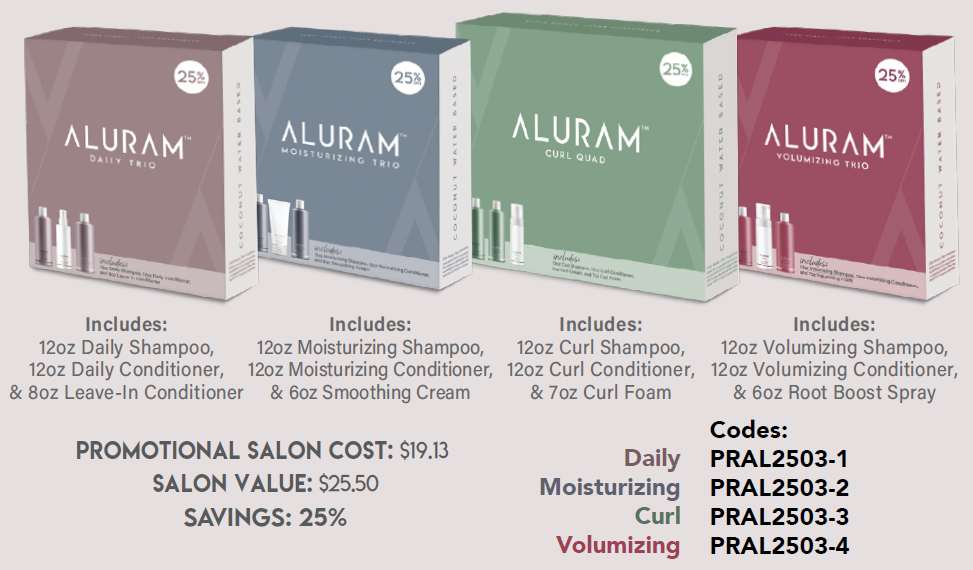 Aluram Volumizing Trio Box Promotion