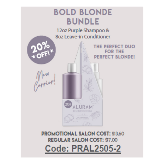 Aluram Blonde Bundle Promotion