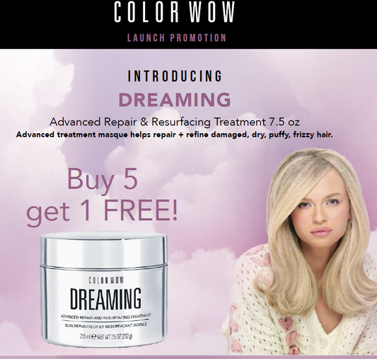 CW DREAMING ADVANCED REPAIR & RESURFACING TREATMENT 7.5OZ BUY 5 GET 1 FREE